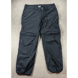 Columbia Saturday Trail II Convertible Pants Womens 16W Short Black